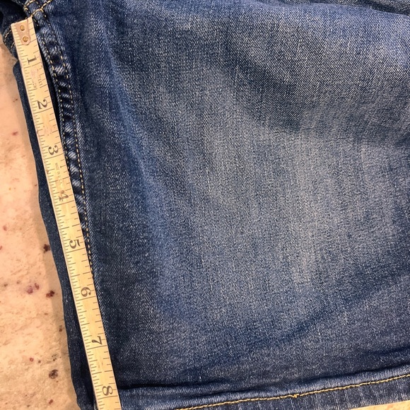 Calvin Klein Blue Denim Shorts - Picture 7 of 8